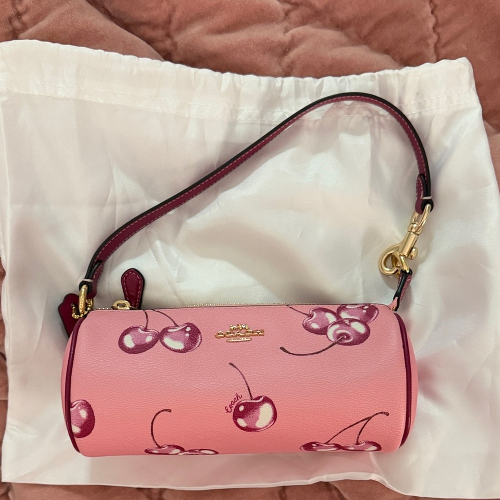 Coach Nolita Barrel Bag with Cherry Print (model CR371)